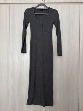 zara navy blue maxi dress Zara navy blue long
